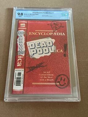 Encyclopaedia Deadpoolica #1 CBCS 9.8 Marvel Comics 1998